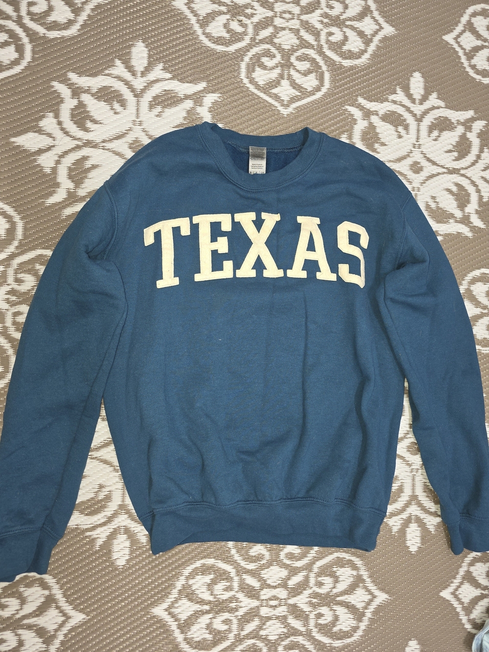 Texas Crewneck Sweatshirt - Blue